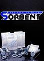 Силикагель фасованный с визуальной индикацией SORB-DRY BAG COLOR PLUS по 100 г.